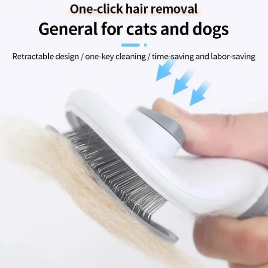 FurEase™ Self-Cleaning Pet Brush