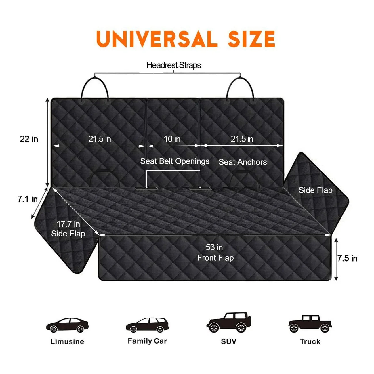 DriveSafe™ Dog Car Seat Cover